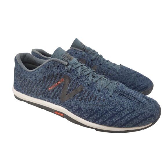 NEW BALANCE 'Minimus 20 v7' Navy Blue Running Shoes Vibram Sz 14 D Light Sneaker - Picture 1 of 8